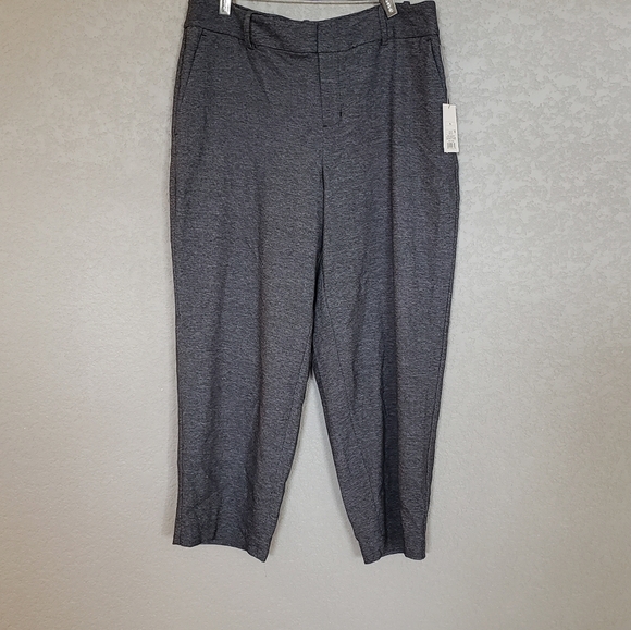 A New Day high waisted tapered  pants cropped size 14 - Picture 1 of 8
